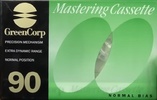 Compact Cassette Greencorp 90 "Mastering" Type I Normal 1997 Australia