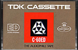 Compact Cassette: TDK  - ED 60