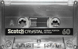 Compact Cassette: 3M Scotch - Crystal 60