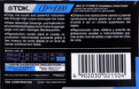 Compact Cassette: TDK  - CDing-I 100