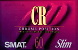 Compact Cassette Smat CR 60 Type II Chrome 1995 South Korea