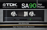 Compact Cassette: TDK  - SA 90