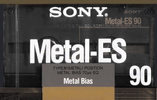 Compact Cassette: Sony  - Metal-ES 90