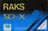 Compact Cassette: RAKS  - SD-X 60