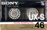 Compact Cassette: Sony  - UX-S 46