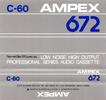 Compact Cassette:  Ampex - 672 60