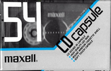 Compact Cassette: Maxell / Hitachi Maxell - CD Capsule 54