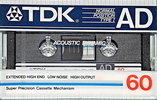 Compact Cassette: TDK  - AD 60