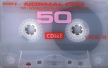 Compact Cassette: Sony  - CDix I 50