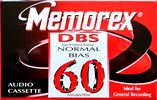 Compact Cassette: Memorex  - dBS 60