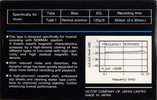 Compact Cassette:  JVC - DA3 60