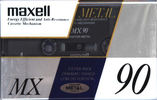 Compact Cassette: Maxell / Hitachi Maxell - MX 90