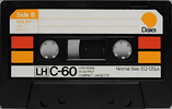 Compact Cassette Daiei LH 60 Type I Normal 1978 Japan