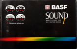 Compact Cassette: BASF  - Sound I 60