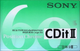 Compact Cassette: Sony  - CDit II 60