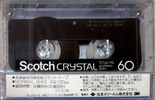 Compact Cassette: 3M Scotch - Crystal 60