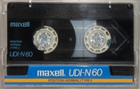 Compact Cassette: Maxell / Hitachi Maxell - UDI-N 60