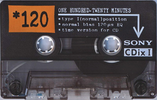 Compact Cassette: Sony  - CDix I 120