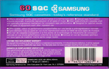 Compact Cassette:  Samsung - SQC 60