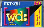 Compact Cassette: Maxell / Hitachi Maxell - wd: 60