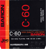 Compact Cassette: Nippon Columbia / Denon Baron -  60