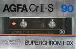 Compact Cassette: AGFA  - Superchrom HDX 90