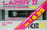 Compact Cassette: Unknown Lazer II - HQ-II 90