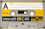 Compact Cassette: Maxell / Hitachi Maxell - AV 45