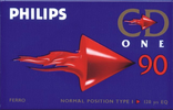 Compact Cassette: Philips  - CD One 90