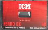 Compact Cassette: ICM  - Ferro DX 90