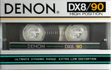 Compact Cassette: Nippon Columbia / Denon Denon - DX8 90