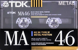 Compact Cassette: TDK  - MA 46