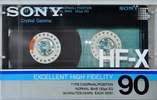 Compact Cassette: Sony  - HF-X 90