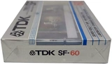 Compact Cassette TDK SF 60 Type II Chrome 1985 Australia, Europe