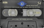 Compact Cassette: FUJI AXIA - K2 54