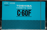 Compact Cassette:  Toshiba - F 60