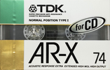 Compact Cassette: TDK  - AR-X 74