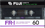 Compact Cassette: FUJI Fuji - FR-I 60