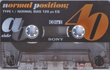 Compact Cassette: Sony  - CDix I 40