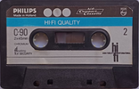 Compact Cassette: Philips  - Chromium 90