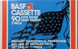 2 pack BASF 90 "Military Bicentennial Promotion" Type I Normal 1976 USA