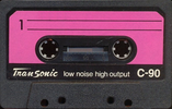 Compact Cassette: Unknown TranSonic -  90