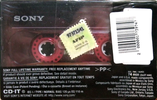 Compact Cassette: Sony  - CD-IT 74