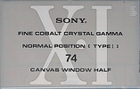 Compact Cassette: Sony  - XI 74