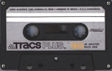 Compact Cassette:  Audio Magnetics - Tracs Plus 90