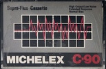 Compact Cassette Michelex Supra-Flux 90 Type I Normal 1982 USA