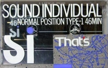 Compact Cassette Thats Si Sound Individual 46 Type I Normal 1988 Japan