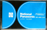 Compact Cassette: Matsushita National - Panasonic RT 60