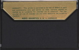 Compact Cassette:  Audio Magnetics -  90