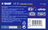 Compact Cassette: BASF  - CE II 60